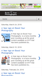 Mobile Screenshot of boostyourphotography.com